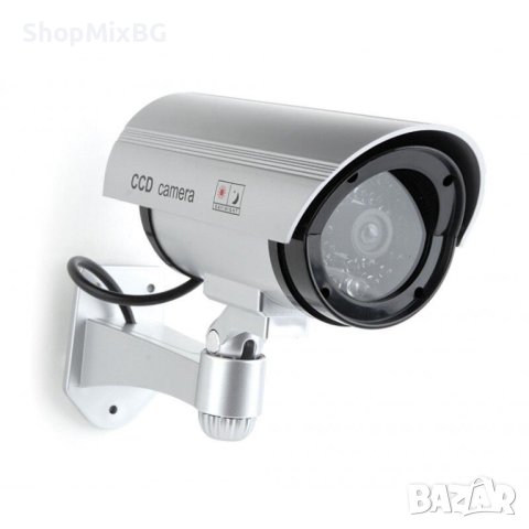 Фалшива камера за видеонаблюдение IR, светодиод с батерии, снимка 6 - Други - 39625003