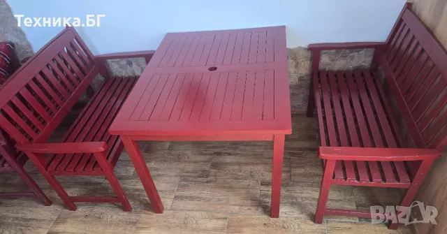 Букови маси с Пейки и Столове