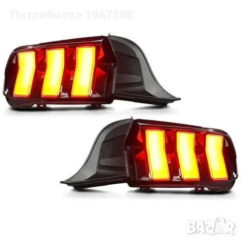 Стопове с динамични жълти мигачи за Мустанг 2024- S650 USA Mustang, снимка 6 - Части - 53405348