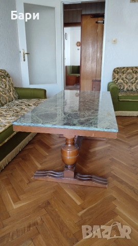 Холни маси с мраморен плот, снимка 2 - Маси - 51765284