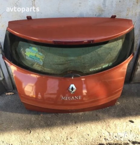 Renault megane 2004година заден капак