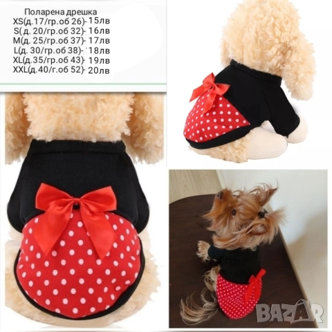 Яке за куче / Дреха за куче / Кучешка дреха, снимка 14 - За кучета - 52332511