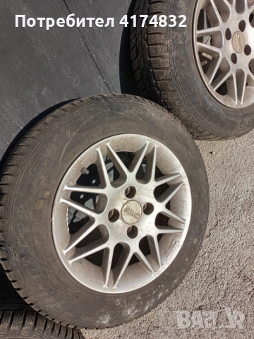 зимни гуми с джанти 175/70/14, снимка 2 - Гуми и джанти - 52538149