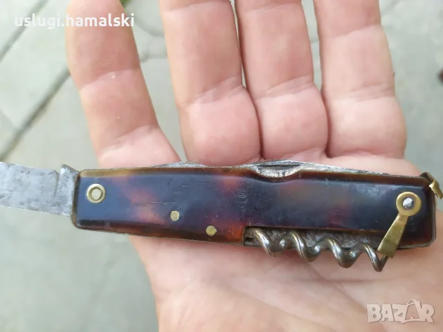 Pradel стар джобен нож, снимка 6 - Антикварни и старинни предмети - 55778023