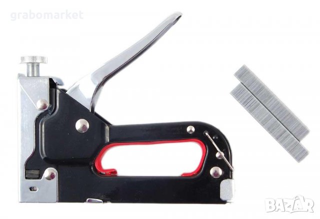 Ръчен телбод - такер в кутия, изработена от PVC материал, снимка 1