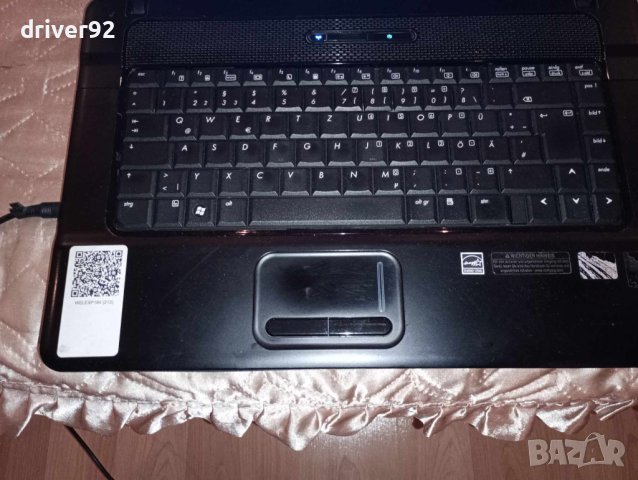 HP Compaq 610 двуядрен с камера 15.6 инча екран 4 гб рам 250 гб хард с уиндоус 10, снимка 7 - Лаптопи за дома - 44456271
