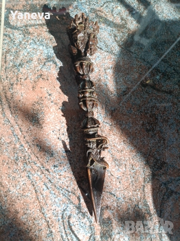 Ритуална кама от Камбоджа , снимка 4 - Ножове - 51980664