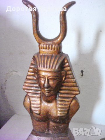 Стар меден пепелник Египет, снимка 2 - Антикварни и старинни предмети - 29278960