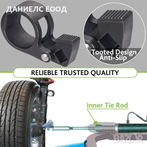 Ключ за вътрешни накрайници на кормилни рейки - 27 до 42мм., снимка 4 - Аксесоари и консумативи - 47306959