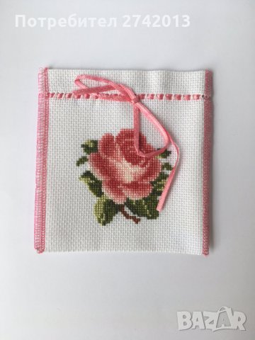 Торбичка с шевица "Роза"