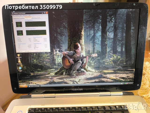 Ретро лаптоп Toshiba satellite sp20-s303, снимка 5 - Лаптопи за игри - 52720533