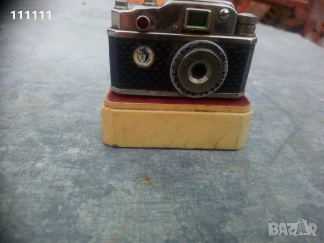 Запалка с форма на фотоапарат от предишни времена , снимка 11 - Колекции - 31230769