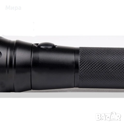 Фенер  CREE T6 с телескопичен фокус, LED лампа, корпус от  алуминиева сплав FL4, снимка 7 - Лед осветление - 50544271