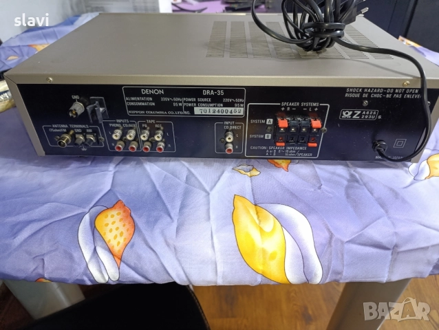 Stereo Receiver DENON DRA-35, снимка 8 - Ресийвъри, усилватели, смесителни пултове - 52168174