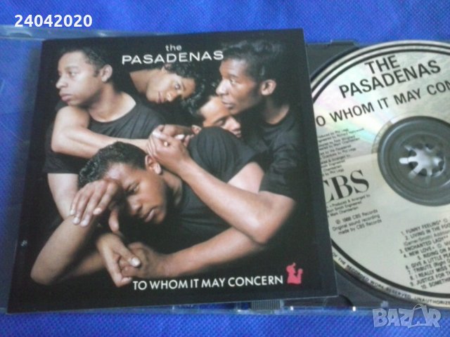 The Pasadenas ‎– To Whom It May Concern оригинален диск