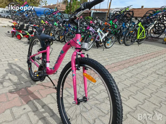 CROSS Велосипед 24" ALISSA розов, снимка 5 - Велосипеди - 56529476