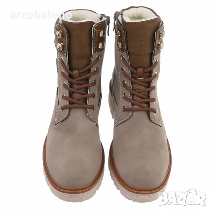 Дамски боти с връзки, 4цвята , снимка 5 - Дамски боти - 47807766