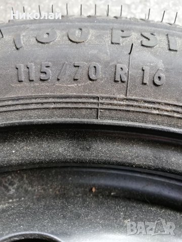 Резервна гума за опел 16 цола, снимка 5 - Гуми и джанти - 38199340