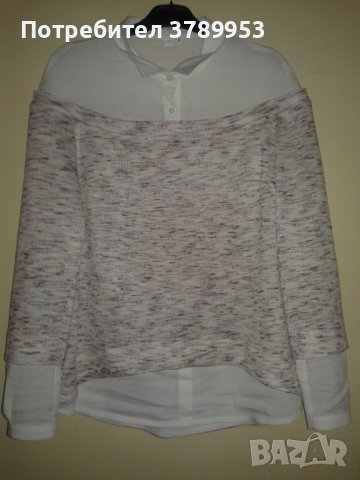 Блуза-туника на Роси фешън р-р Л, снимка 2 - Блузи с дълъг ръкав и пуловери - 42386247