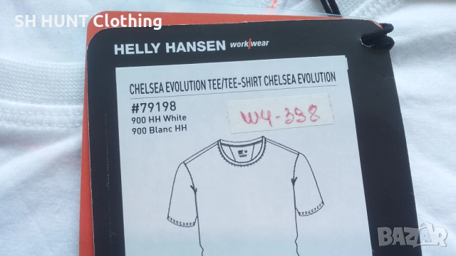 HELLY HANSEN Chelsea Evolution Work T-shirt размер L работна тениска W4-398, снимка 10 - Тениски - 52026177