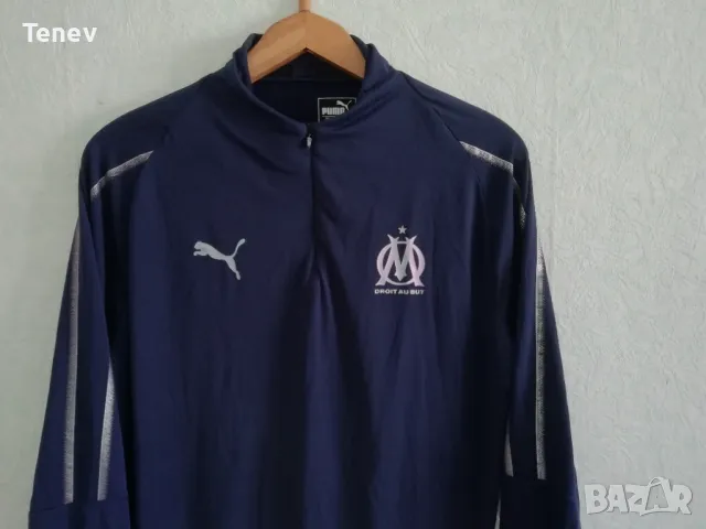 Olympique Marseille Puma оригинална блуза горнище Олимпик Марсилия размер L, снимка 4 - Спортни дрехи, екипи - 49639883