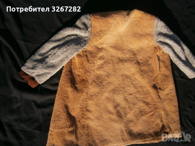 Шуба,Брезент,Естествена,Агнешка,Кожа, снимка 7 - Екипировка - 52818895