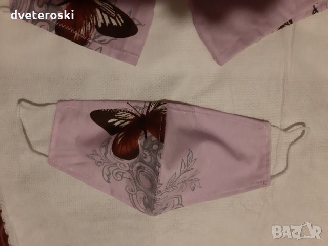 Предпазна маска за лице -текстил , снимка 2 - Шалове - 31262973