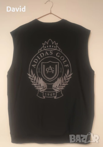 Оригинална мъжка жилетка без ръкави Adidas Go-To Vest Golf Jumper, снимка 3 - Спортни дрехи, екипи - 53978017