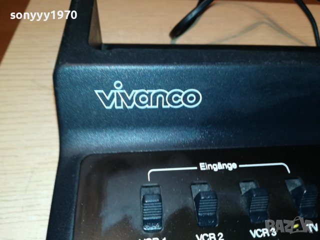 vivanco-vcr3044 audio/video processor-west germany L2507222049, снимка 2 - Ресийвъри, усилватели, смесителни пултове - 37498130