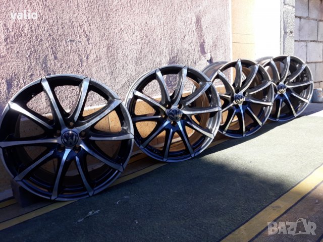 4БР ДЖАНТИ 5/100/18  АУДИ, VW, снимка 11 - Гуми и джанти - 34550840