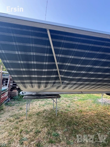 Тента Thule Omnistor 6900 Таванен Монтаж 4.5 метрова (Тентата е в перфектно състояние), снимка 11 - Палатки - 50659119