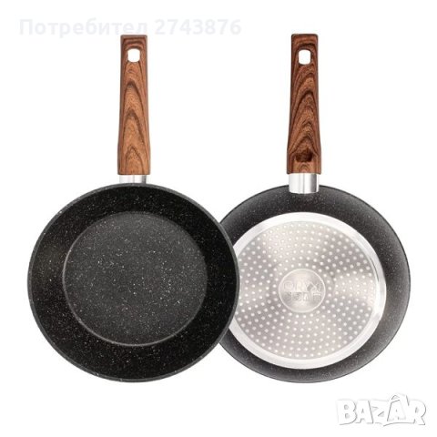 Тиган с незалепващо покритие 22см ,Идукционно дъно, снимка 1