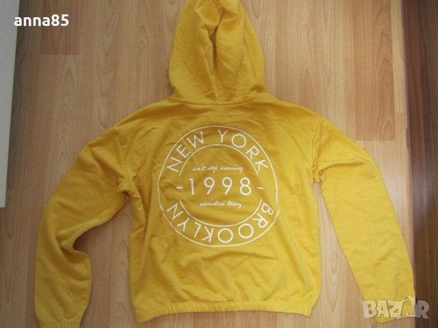 Нов с етикет къс суичер "Н&M", размер 158/164см., снимка 3 - Детски анцузи и суичери - 34258138