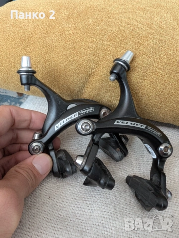 Ретро Шосейни Челюсти Campagnolo Veloce Черни