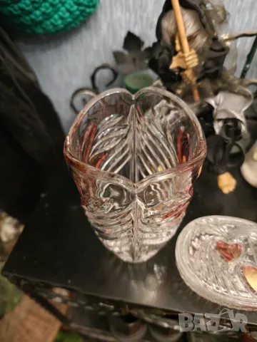 Hofbauer Crystal от линията Byrdes Ваза и бонбониера, снимка 6 - Вази - 49305579