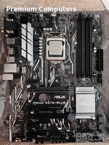 Комплект Дънна платка ASUS PRIME H270-PLUS + Процесор Intel Celeron G3930 + Боксов Охладител