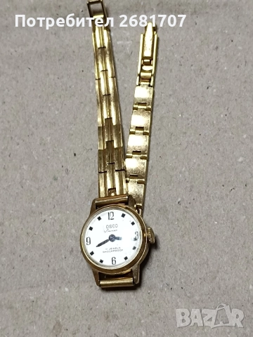 часовник Osco позлатен , снимка 2 - Дамски - 51899482