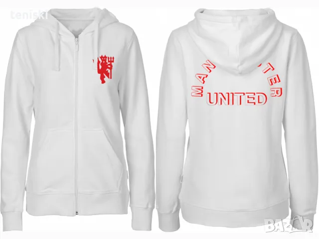 Качествени Суичъри MANCHESTER UNITED принт 2 модела, снимка 2 - Суичъри - 43087679