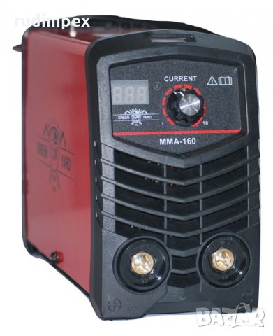Електрожен 160А - инверторен - IGBT - ММА 160А реални ампера - електроди 1 мм до 3.25 мм , снимка 1 - Други машини и части - 31011525