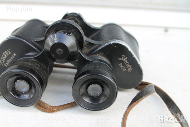 Немски ГДР бинокъл ''Rathenow Genira'' 8x30, снимка 6 - Антикварни и старинни предмети - 40644452