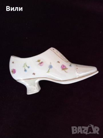 Колекционерски порцеланови обувчици за щастие Herend , снимка 7 - Декорация за дома - 42225458