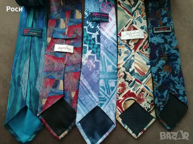 Италиански копринени вратовръзки 1, снимка 3 - Други - 39639335