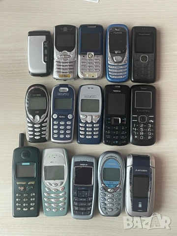 Ретро телефони Nokia Siemens Alcatel Motorola LG Sony Ericsson Mitsubishi