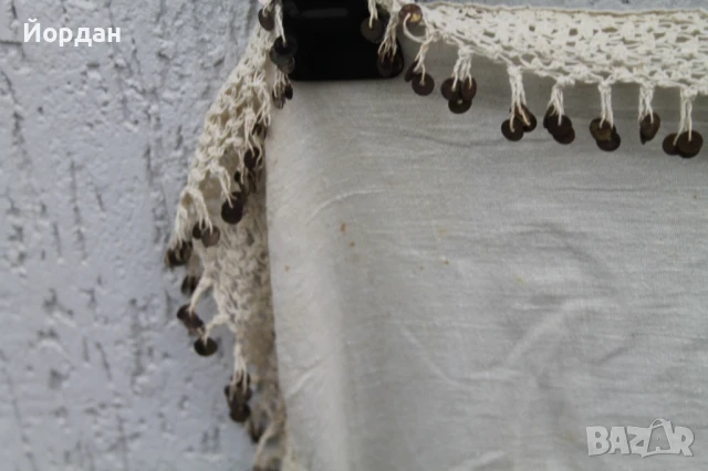 Кърпа за глава от народна носия, снимка 9 - Антикварни и старинни предмети - 50496619