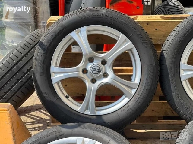 5х114.3 Джанти 17 Цола Nissan Dacia Renault 5x114.3 Нисан Дачия Рено ЕТ 40 J 6.5 Централен отвор 66., снимка 4 - Аксесоари и консумативи - 51716472