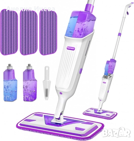 Спрей моп с двоен резервоар ЕNSPOWAY, снимка 6 - Други стоки за дома - 51919010