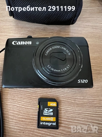 Фотоапарат Canon 12,1 Mp, снимка 11 - Фотоапарати - 51405512