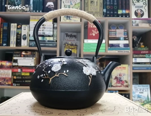 Чайник, чугун, снимка 5 - Сервизи - 43063224