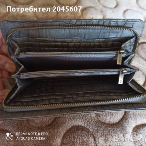 Продавам запазен комплект дамска чанта и портфейл Penelope&Monica Cruz, снимка 4 - Чанти - 31285500