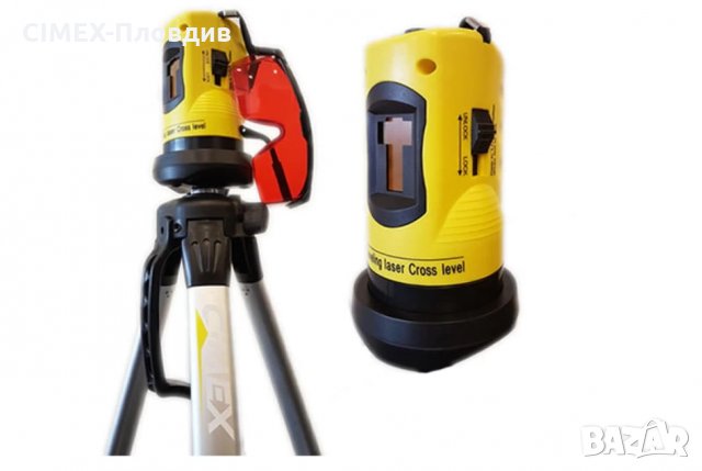 Лазерен нивелир - самонивелиращ се линеен лазер CIMEX
